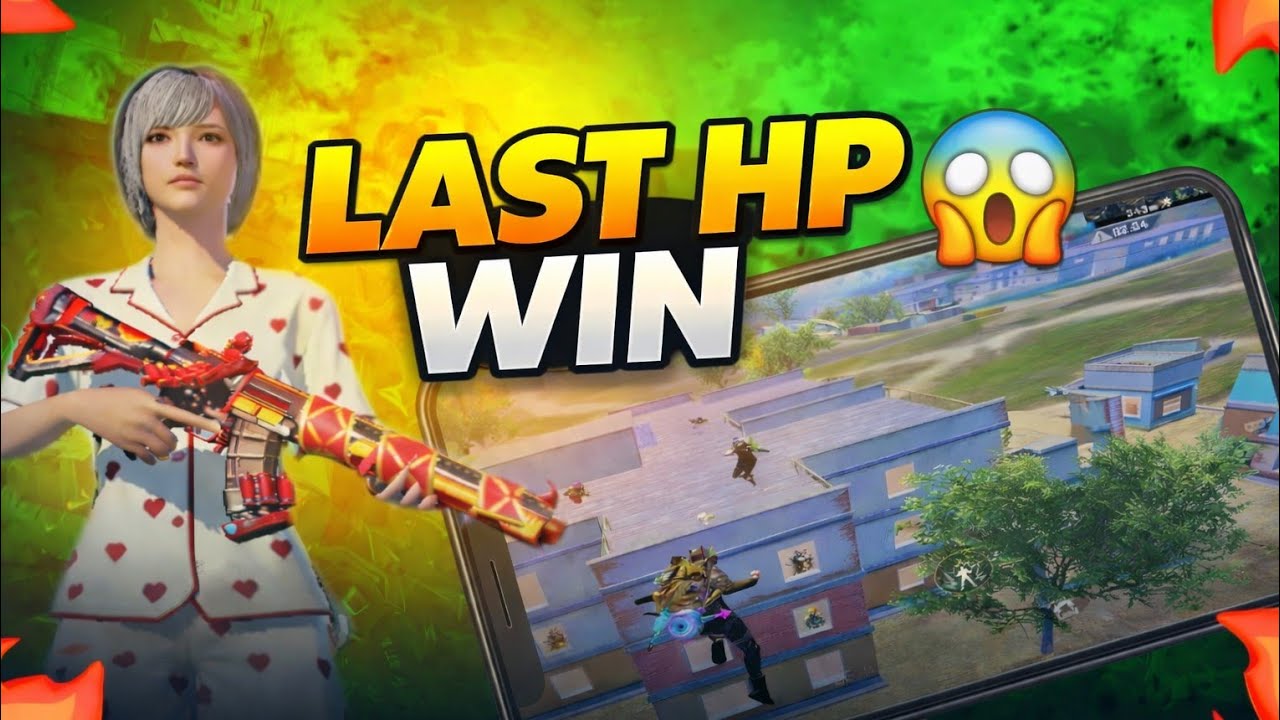 LAST HP WIN PUBG MOBILE 😱🔥”