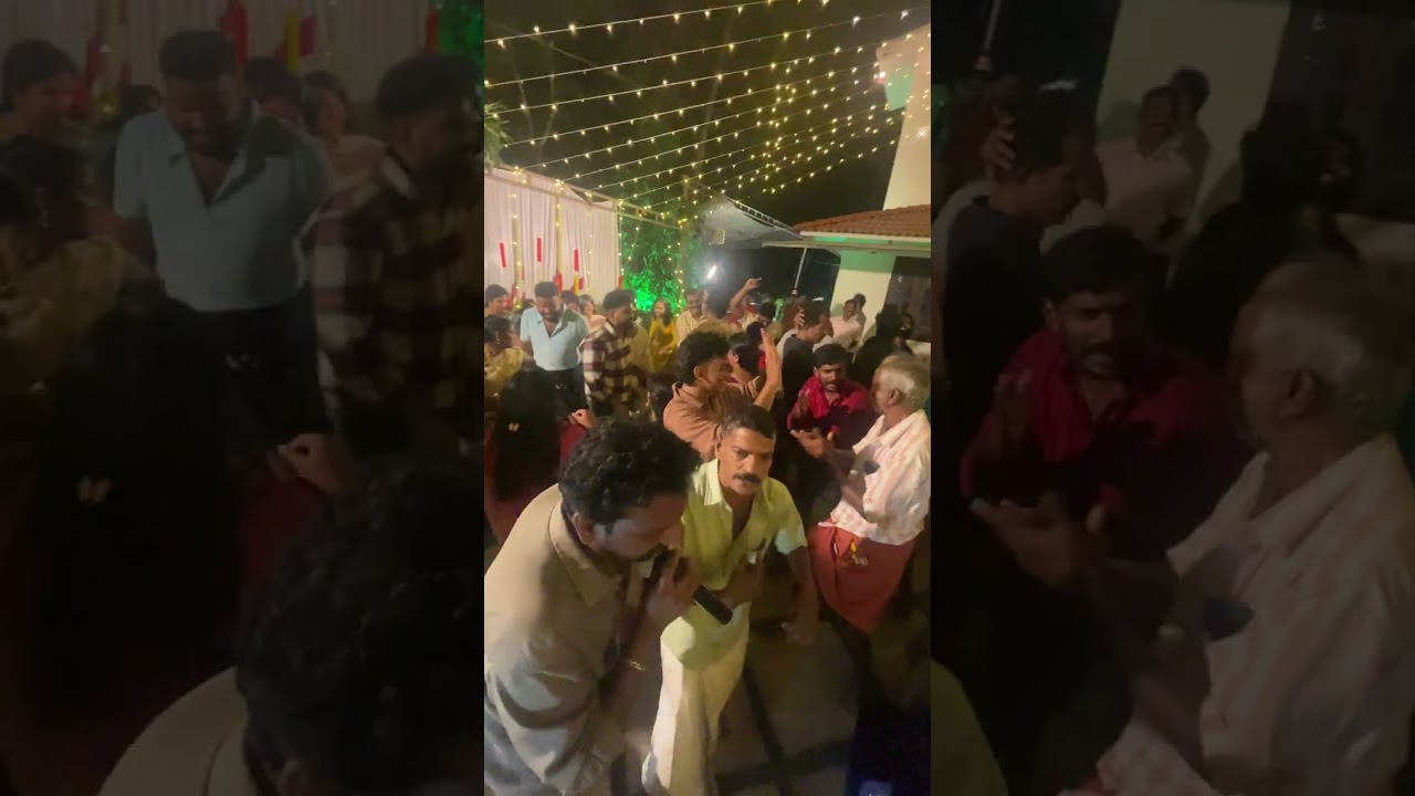 മണി ചേട്ടന്റെ പാട്ട്,,കല്യാണതലേന്ന് പൊളിച്ചടുക്കി 🔥🚀#kerala #nadanpattu #kalabavanmani #wedding 