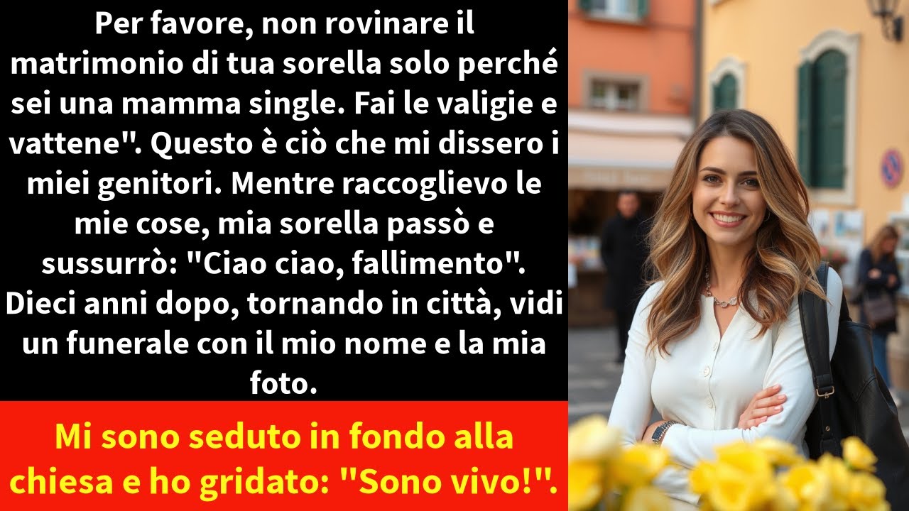 Per favore, non rovinare il matrimonio di tua sorella solo perché sei una mamma single.