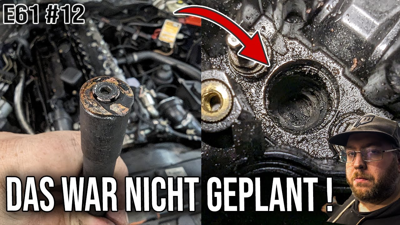 Einfach Ventildeckeldichtung am BMW E61 Tauscht, doch seht selber 🤮 [ E61 / E60 530D M57n2 ]