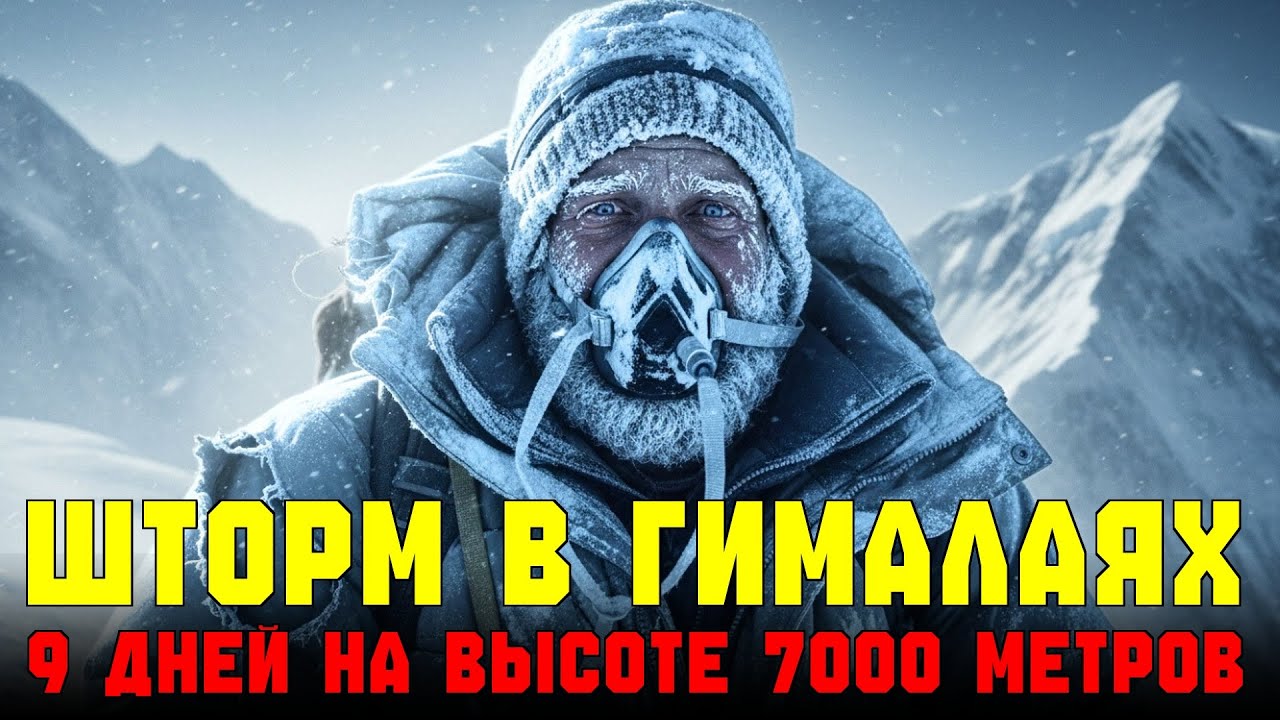 Я ВЫЖИЛ НА ЭВЕРЕСТЕ ВОПРЕКИ ВСЕМУ: -40°C, нет еды, кислород на исходе