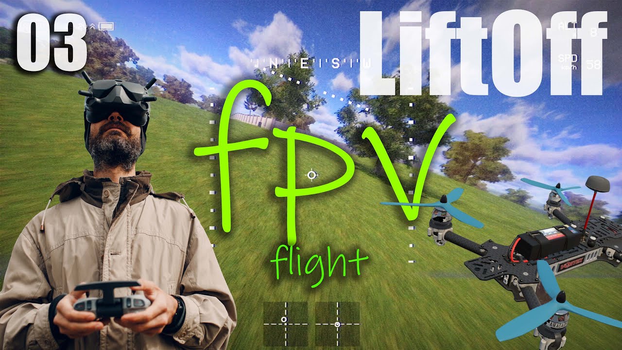 🎮 FPV Drone Freefly 🏎️💥 Flights & Crashes on a Golf Course ⛳ | Liftoff Simulator