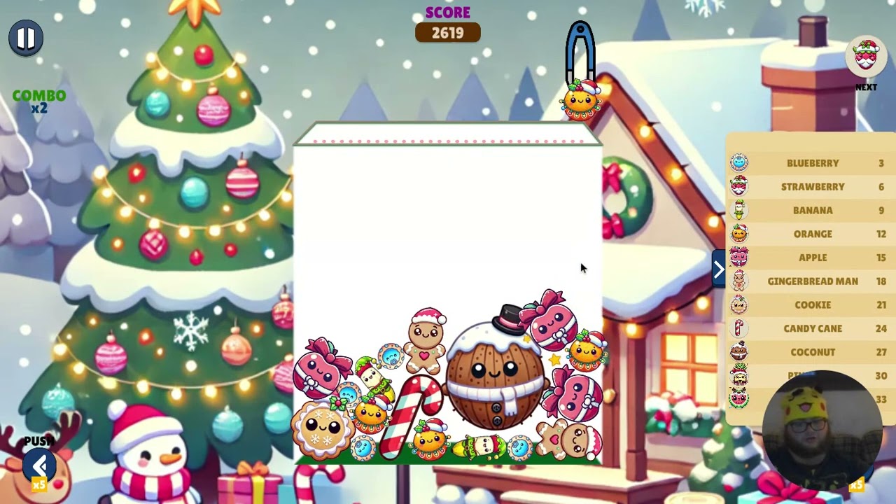Marry Shopping! Playing  Suika Watermelon Game.
