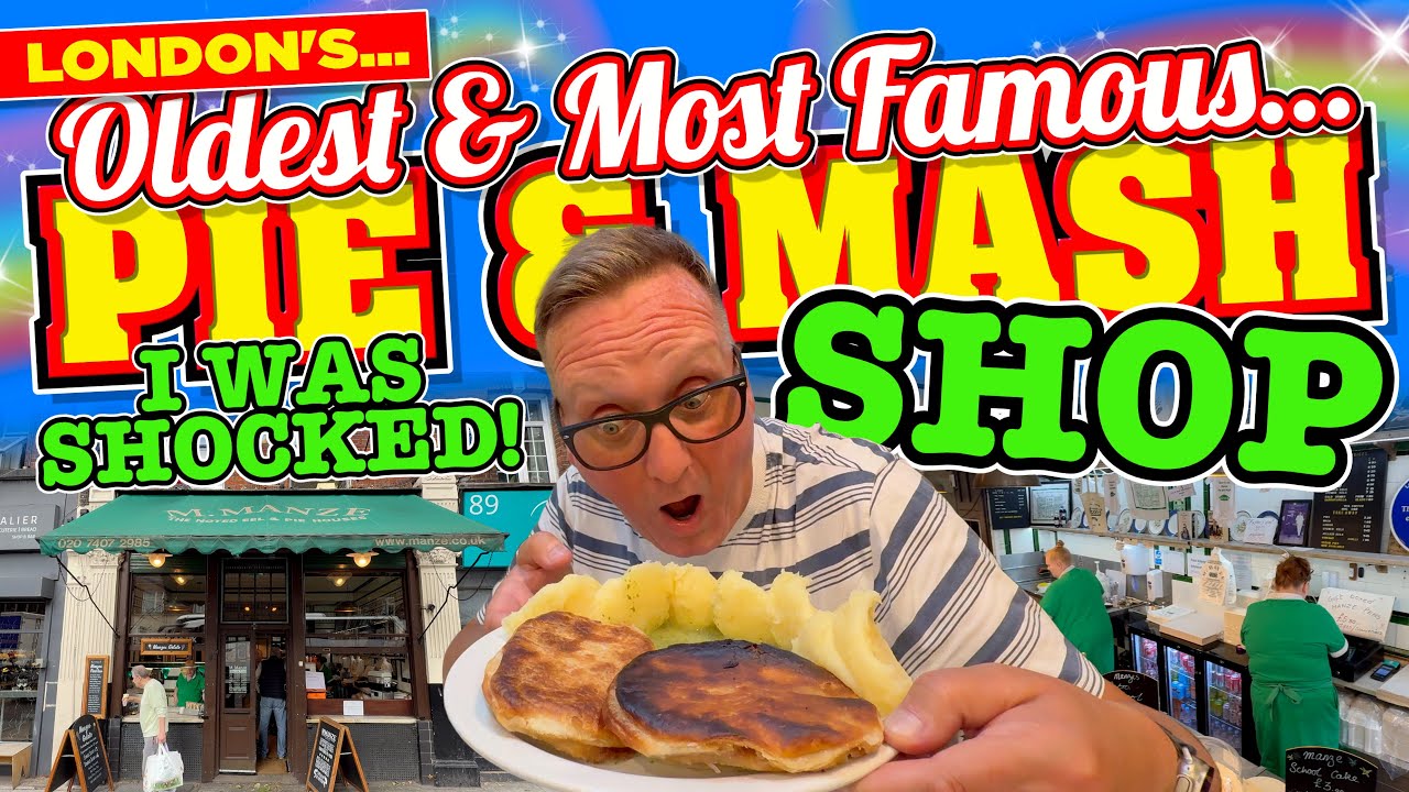 I went to the OLDEST MOST FAMOUS PIE & MASH SHOP in LONDON and was SHOCKED!