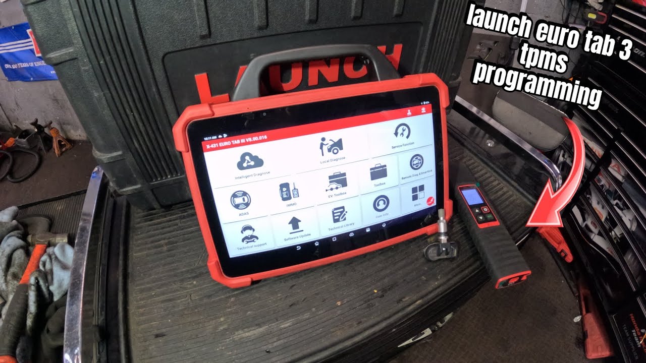 how to use x431 launch euro tab 3 x431 tsgun tpms programming