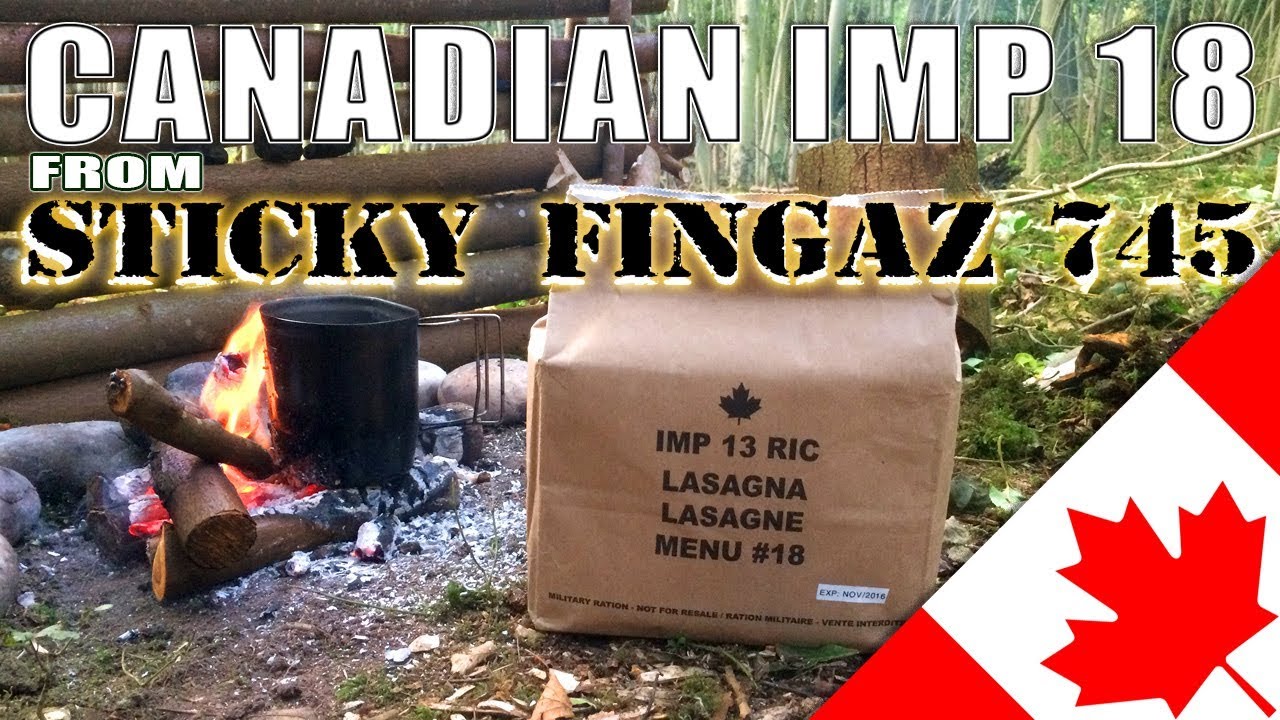MRE Review : CANADIAN IMP Unboxing and Review