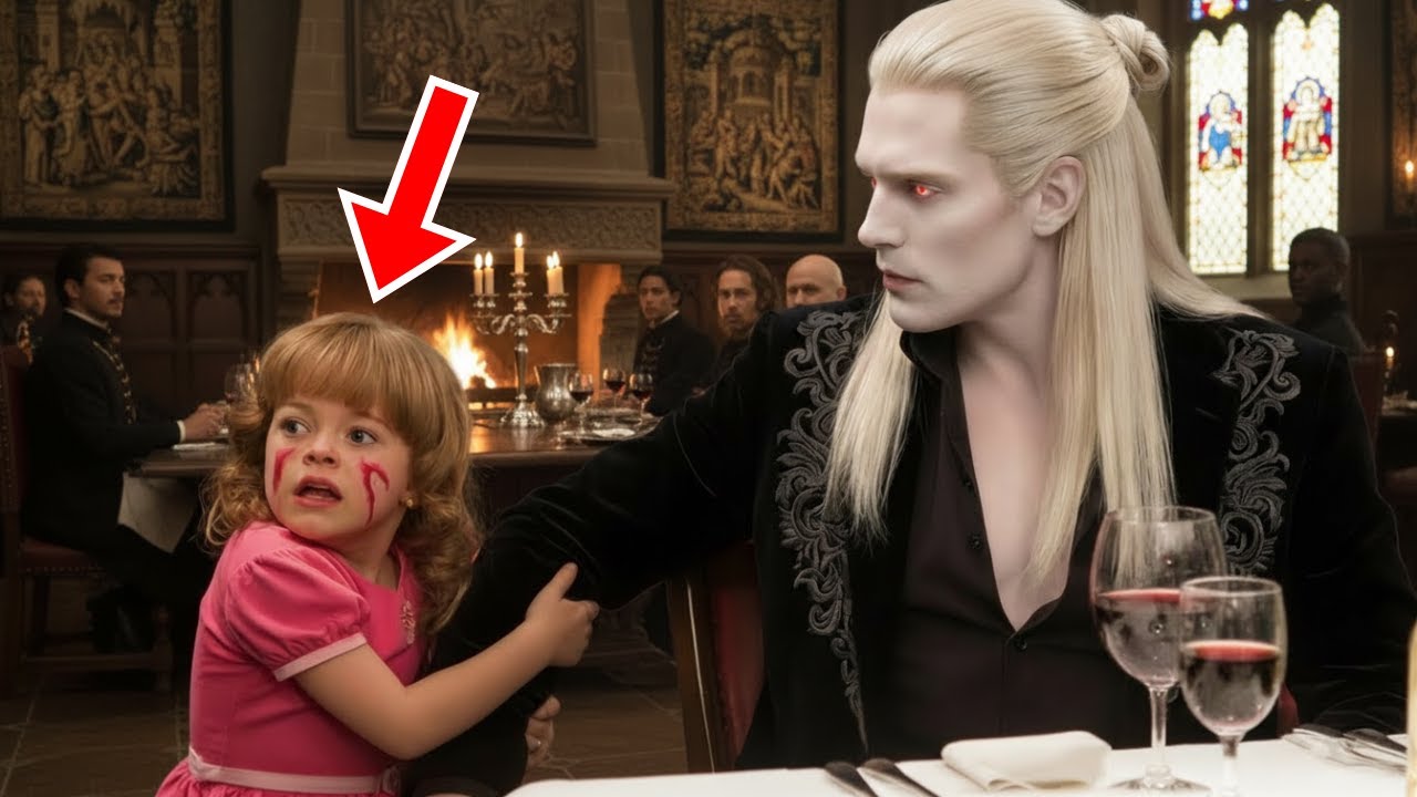 Niñita corrio hacia el Rey Vampiro llorando Ellos estan golpeando a mi madre Que hizo el Rey Vampiro