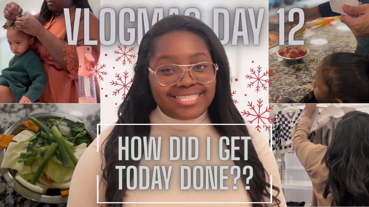 We Did Too Much Today | Busy Mom of 3 Day In The Life | Vlogmas Day 12🎄