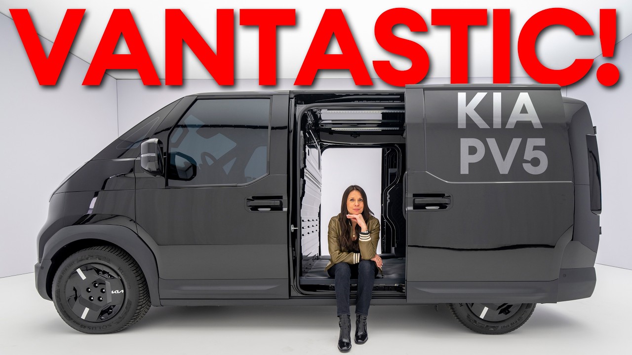 FIRST LOOK Kia PV5. Has Kia made a better Buzz than VW?