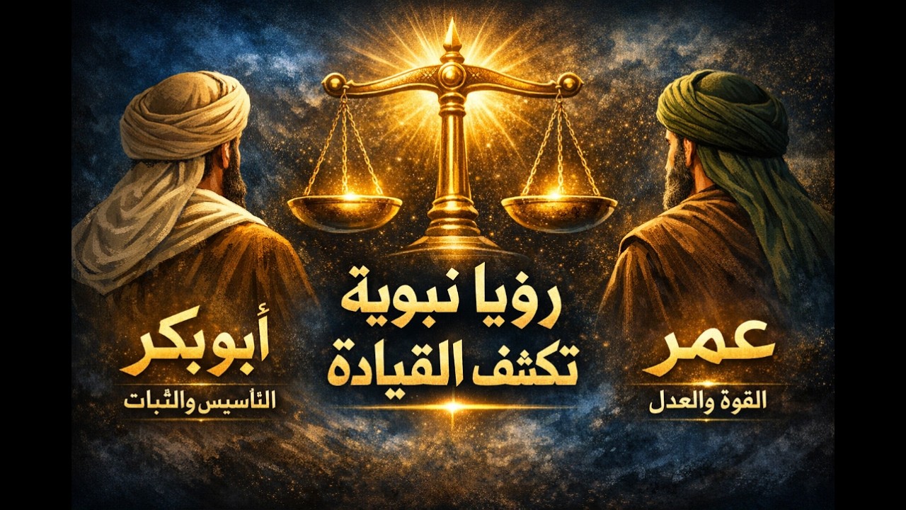 رؤيا نبوية تكشف عظمة أبي بكر وعمر | سر القيادة والسبق في الإسلام