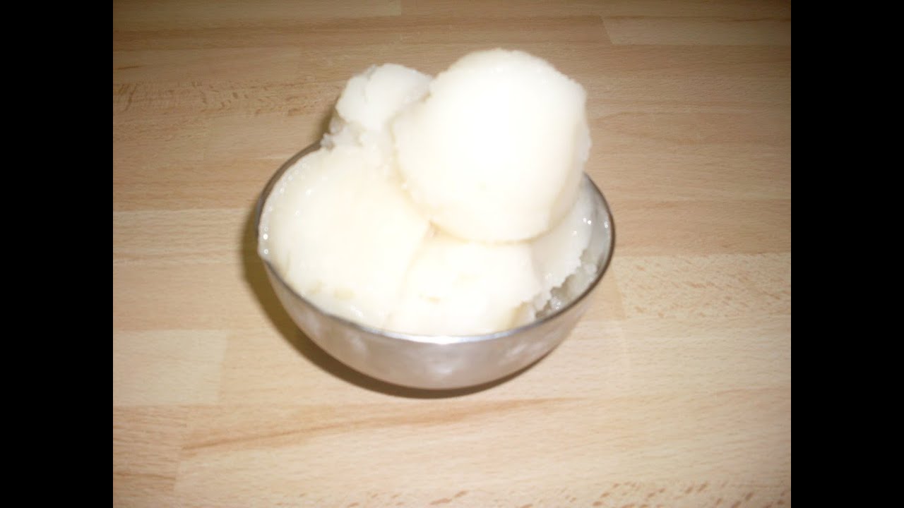 Comment faire un sorbet aux poires ?  Recette de sorbet et glace
