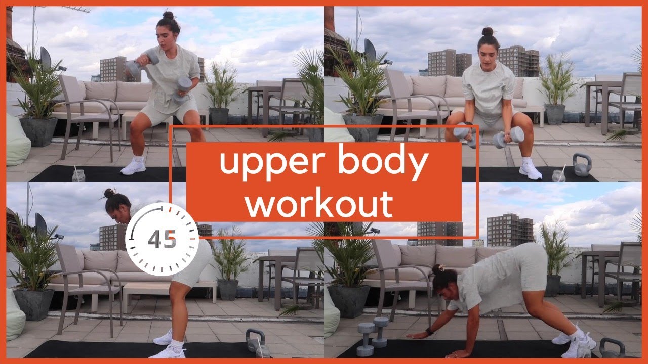 UPPER BODY WORKOUT TONE & SWEAT | STEF FIT