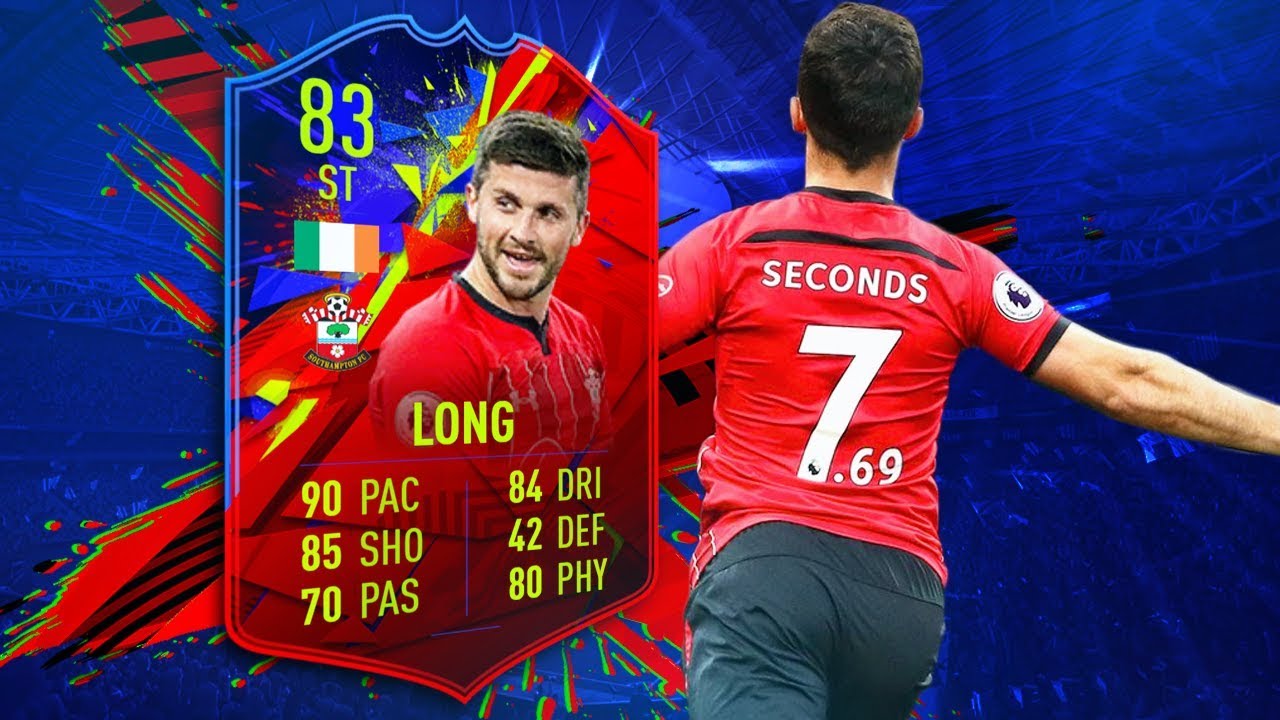 Record Breaker Long Review FIFA 19 | 83 Record Breaker Shane Long Player Review
