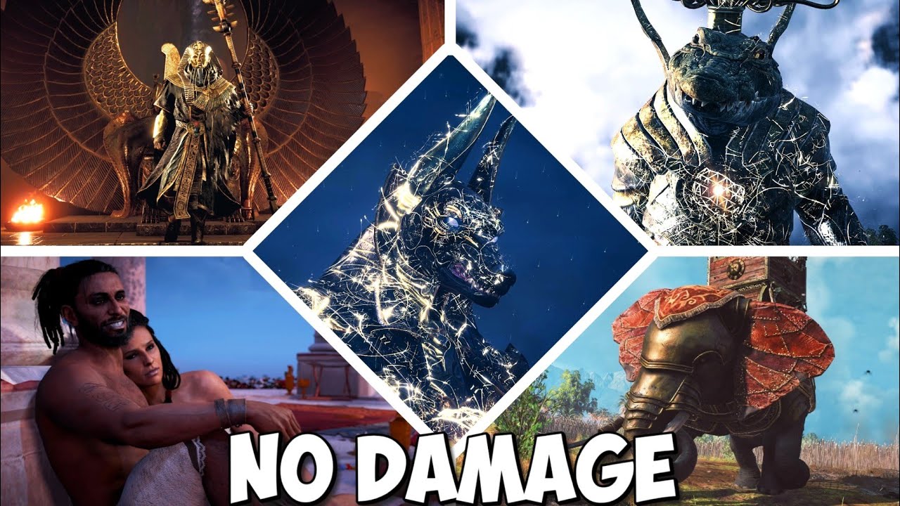 Assassin's Creed Origins :➤ ALL (38) BOSSES & DLC  [ NO DAMAGE, Nightmare Mode, 4K60ᶠᵖˢ ]