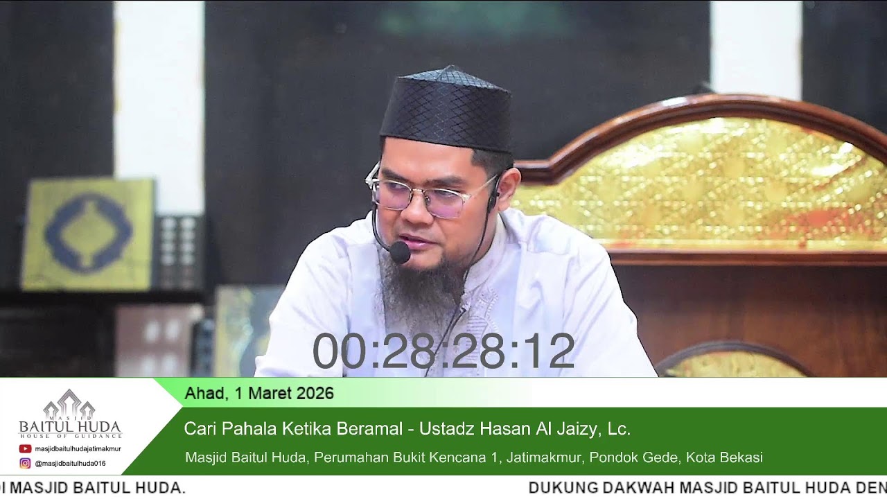Ustadz Hasan Al Jaizy, Lc. - Cari Pahala Ketika Beramal