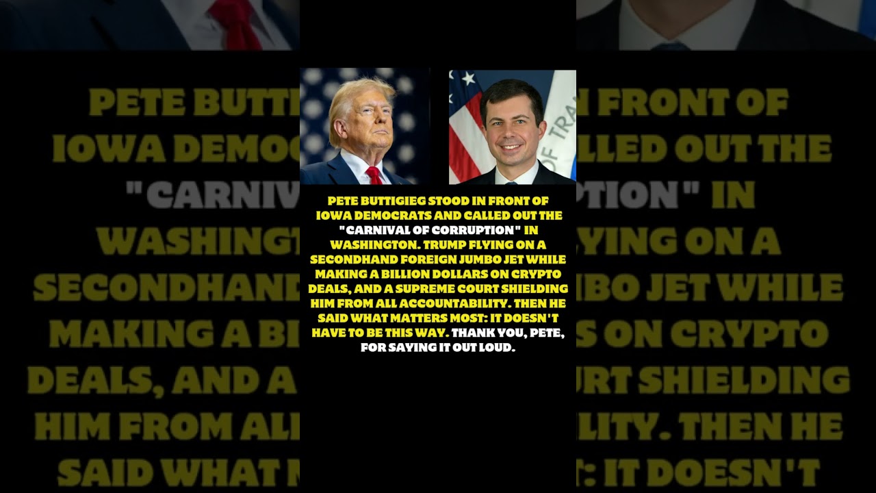 Pete Buttigieg Slams Washington's 
