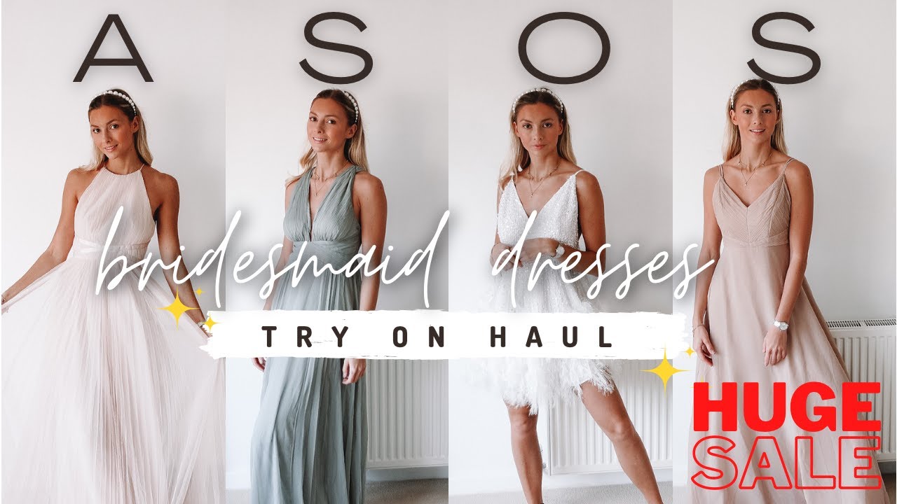 РАСПРОДАЖА ASOS В ЯНВАРЕ | ПЛАТЬЯ ДЛЯ ПОДРУЖЕК НЕВЕСТЫ