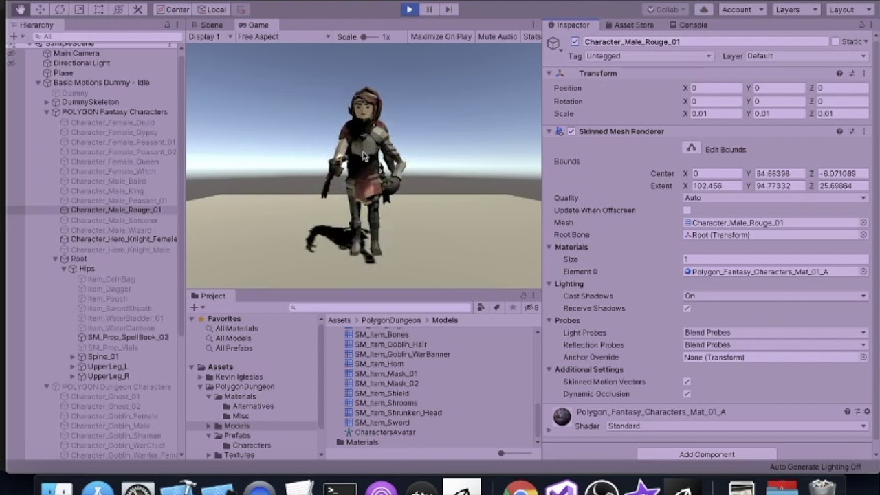 Merging Synty POLYGON Assets and Fixing White Materials