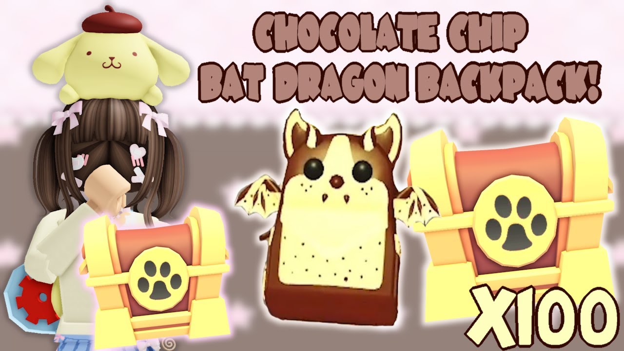 Opening 100 Regal Chests for Chocolate Chip Bat Dragon Backpack | Roblox Adopt Me Pet Wear | Riivv3r