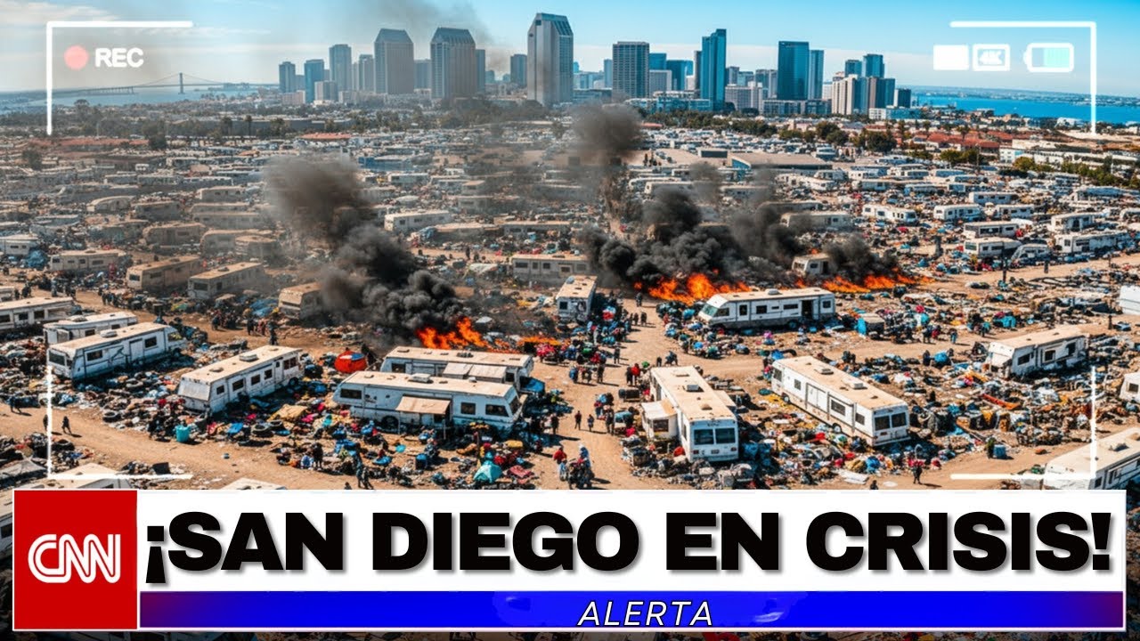 El INFIERNO de RV de Sin Techo en San Diego — ¡Ni la Policía se Atreve a Entrar! - Documental