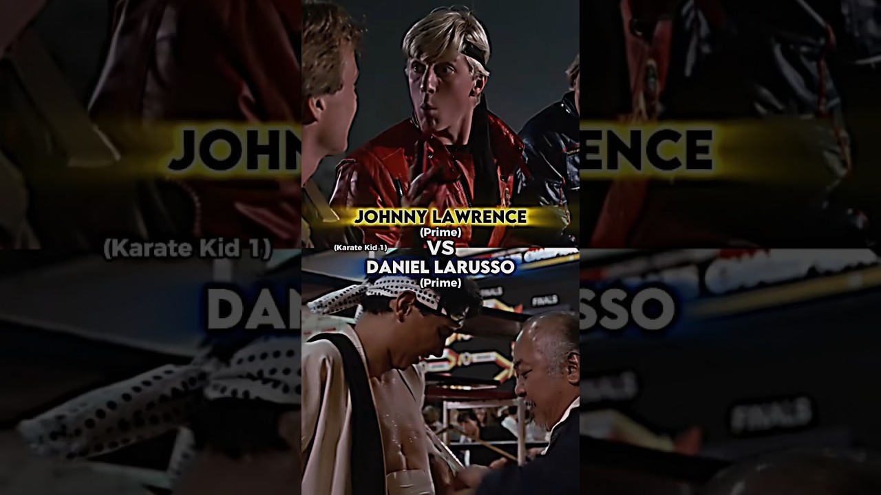 Johnny Lawrence vs Daniel LaRusso