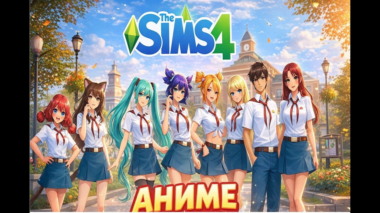 папа и папа ↑5↑ 😀бесконечное лето😀 the sims 4