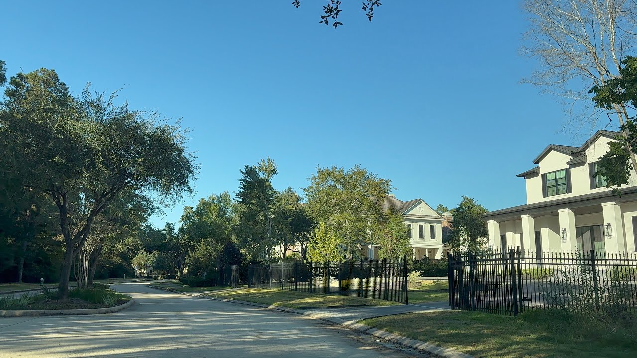 Houston TEXAS  Drive | beautiiful neighborhood USA🇺🇸