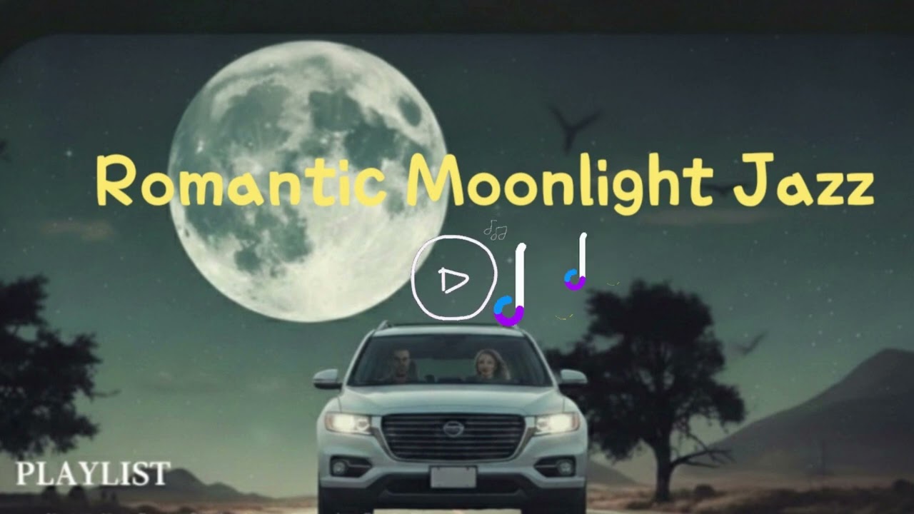 [Driving BGM] Romantic Moonlight Jazz for Your Drive 