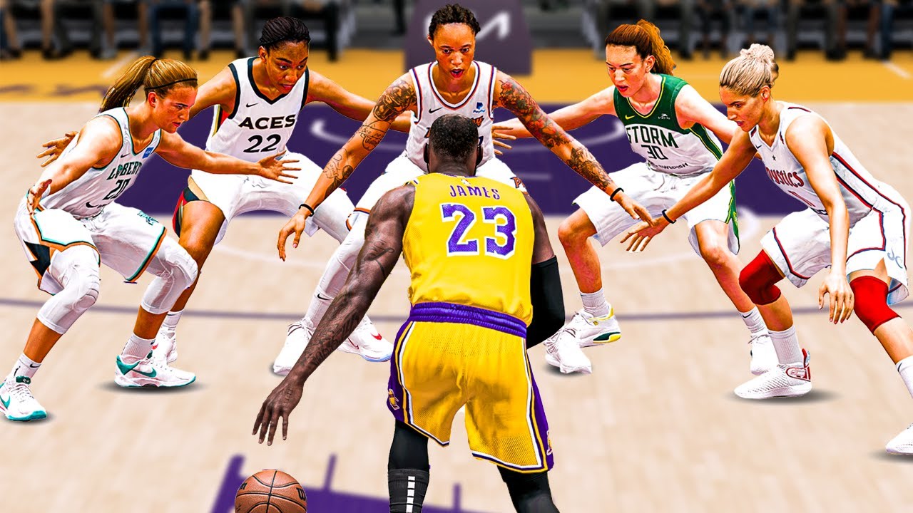 Сможет ли Леброн победить команду WNBA в одиночку?