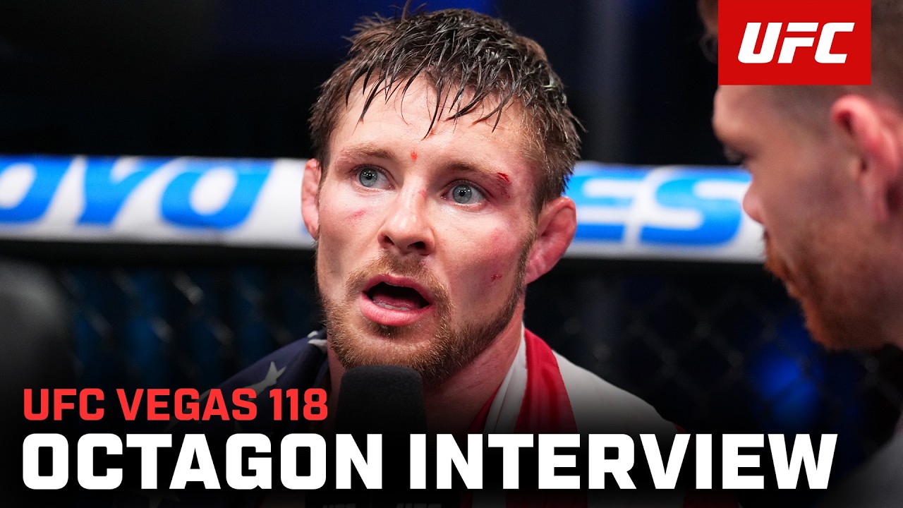 Интервью с Брайсом Митчеллом в октагоне | UFC Vegas 118