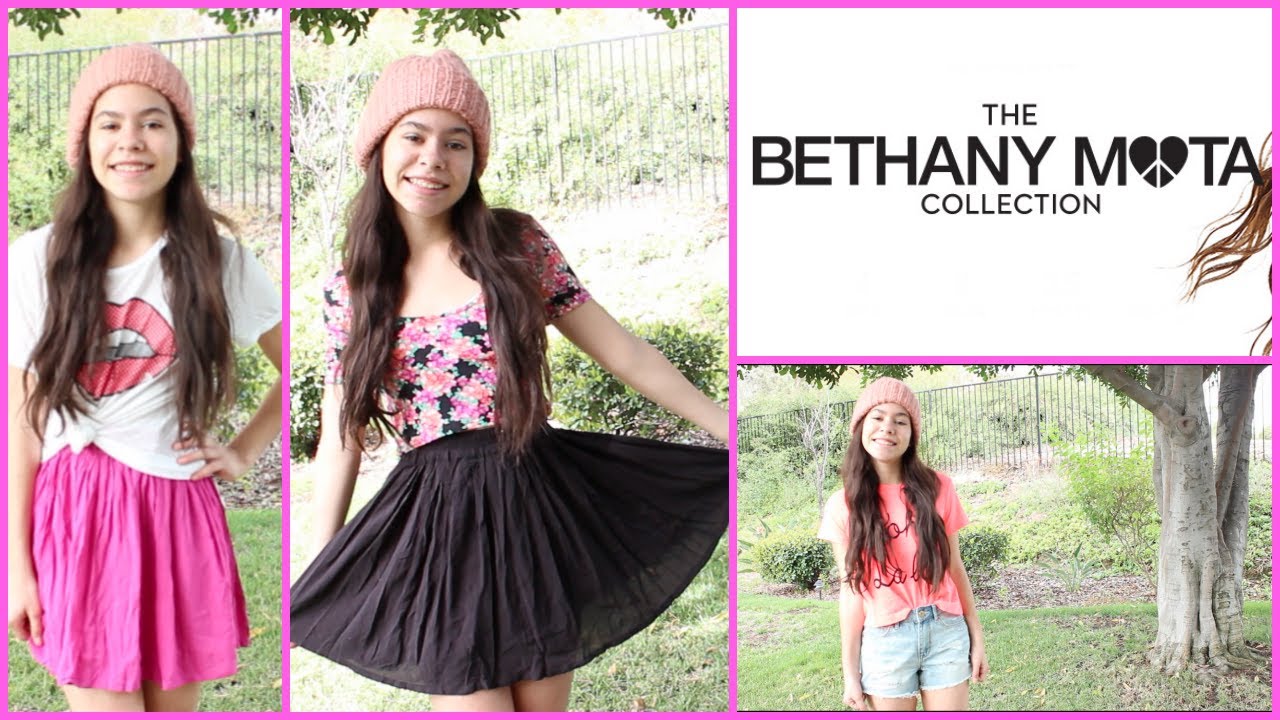 Bethany Mota Spring Collection Try-On Haul + GIVEAWAY!