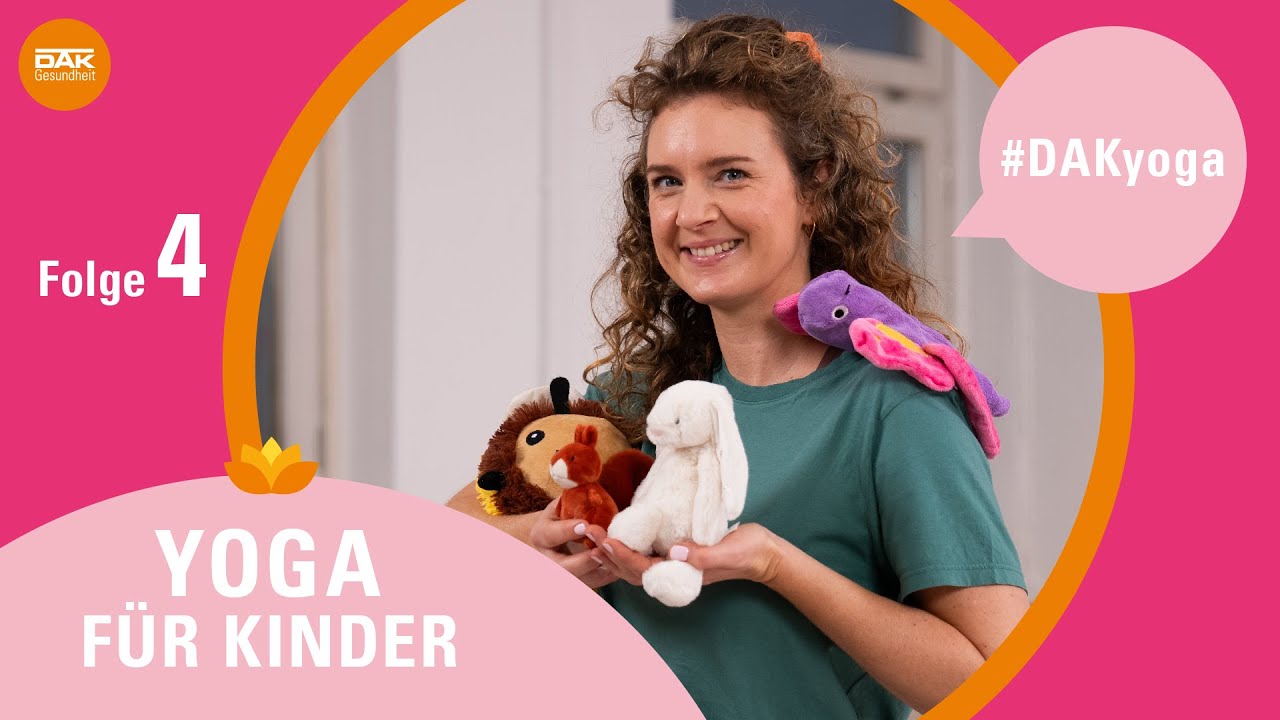 4. Folge Yoga für Kinder: Wilde Waldfreunde | #DAKyoga | DAK-Gesundheit