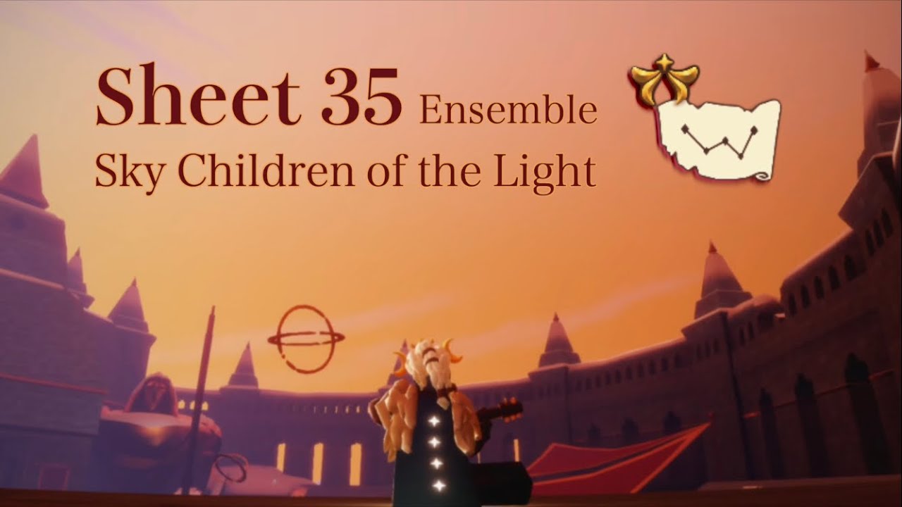 Sky 35番楽譜合奏 Music Sheet 35 ensemble 35 오로라의 시즌 AURORAの季節 SkyCOTL Season of AURORA, Warrior cover
