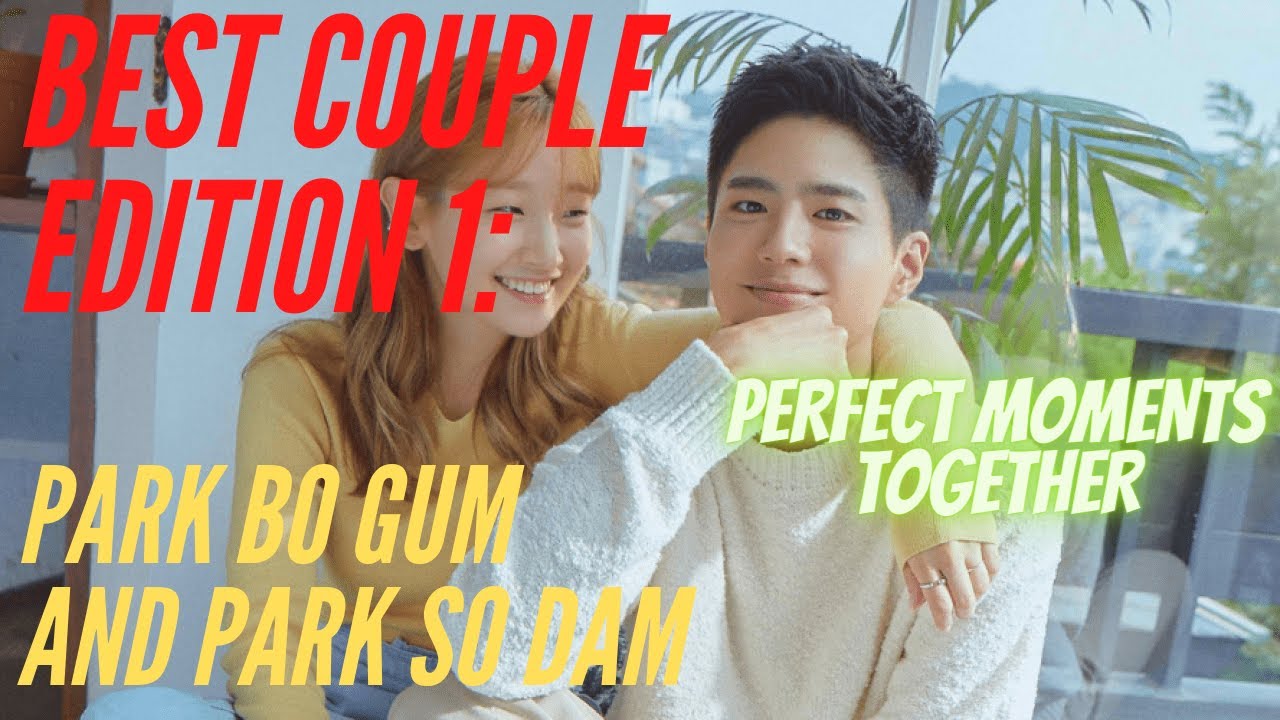 BEST COUPLE EDITION 2: PARK BO GUM-PARK SO DAM / PERFECT MOMENTS TOGETHER