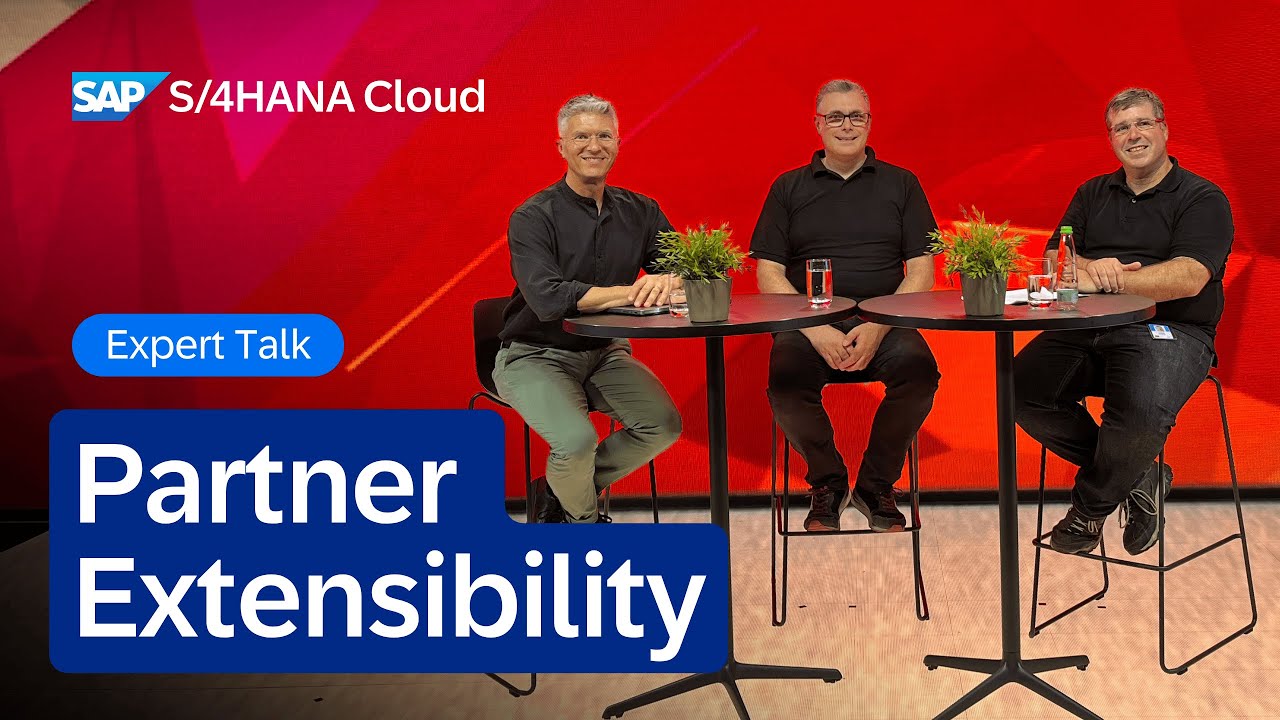 Partner Extensibility in SAP Cloud ERP: Scalable Delivery with Three-System Landscape | Expert Talk