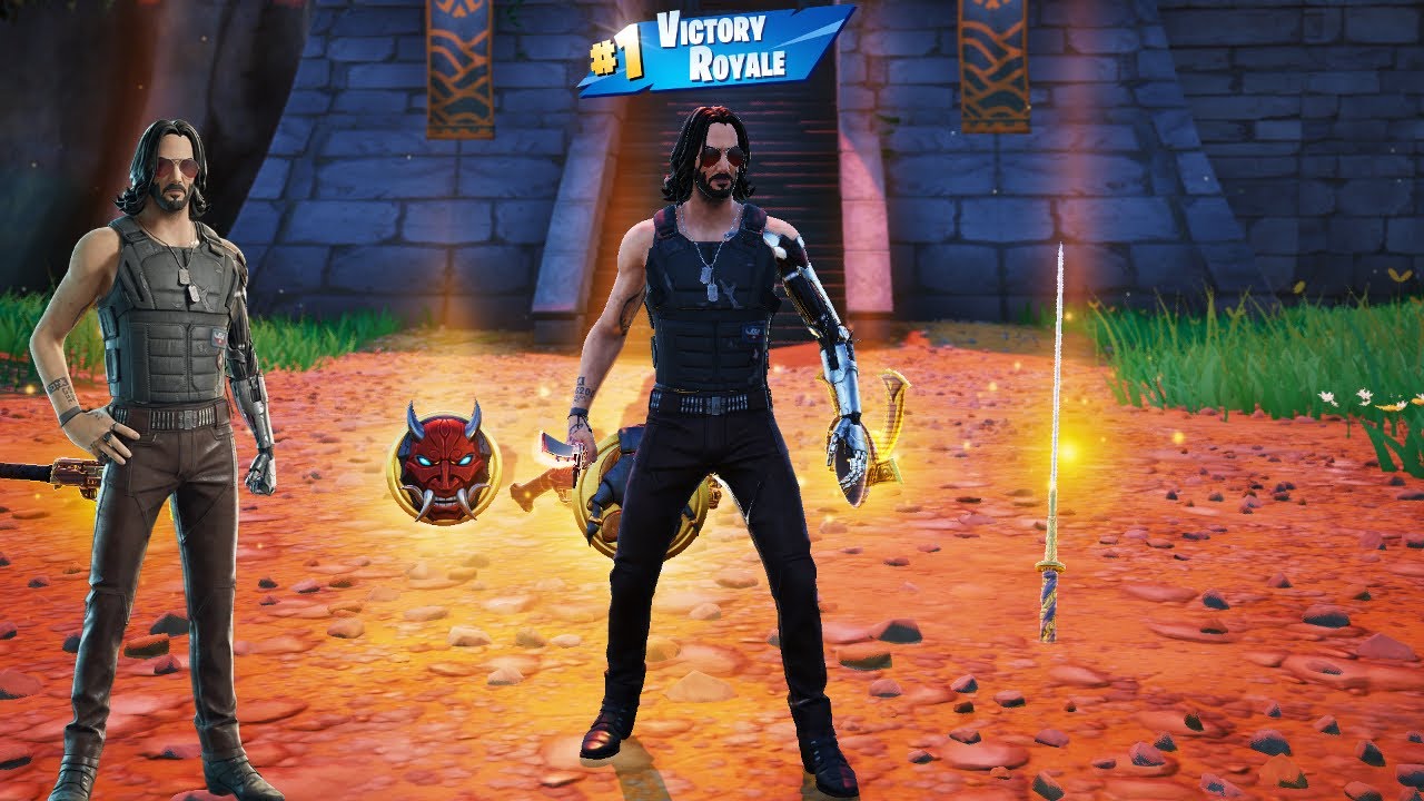 JOHNY SILVERHAND Arrived to FORTNITE!