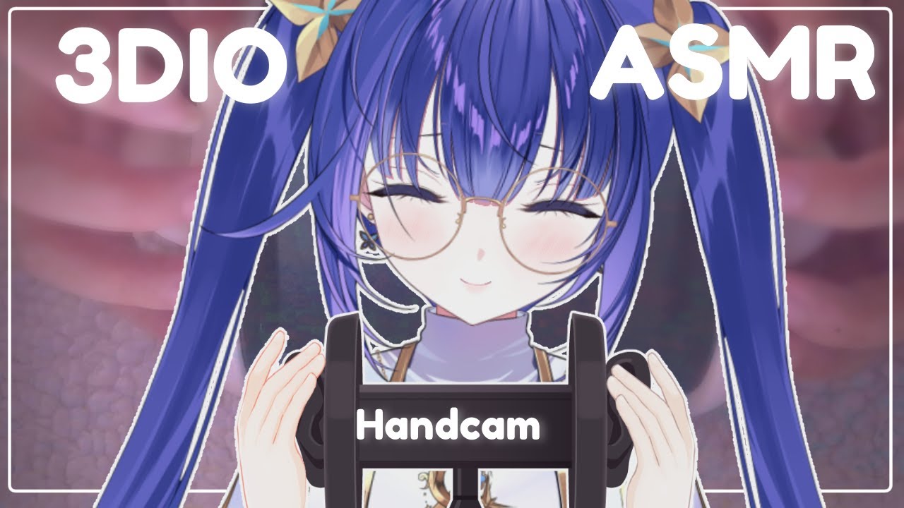 【3DIO ASMR】Vtuber Handcam | Tingles to help you sleep🌙