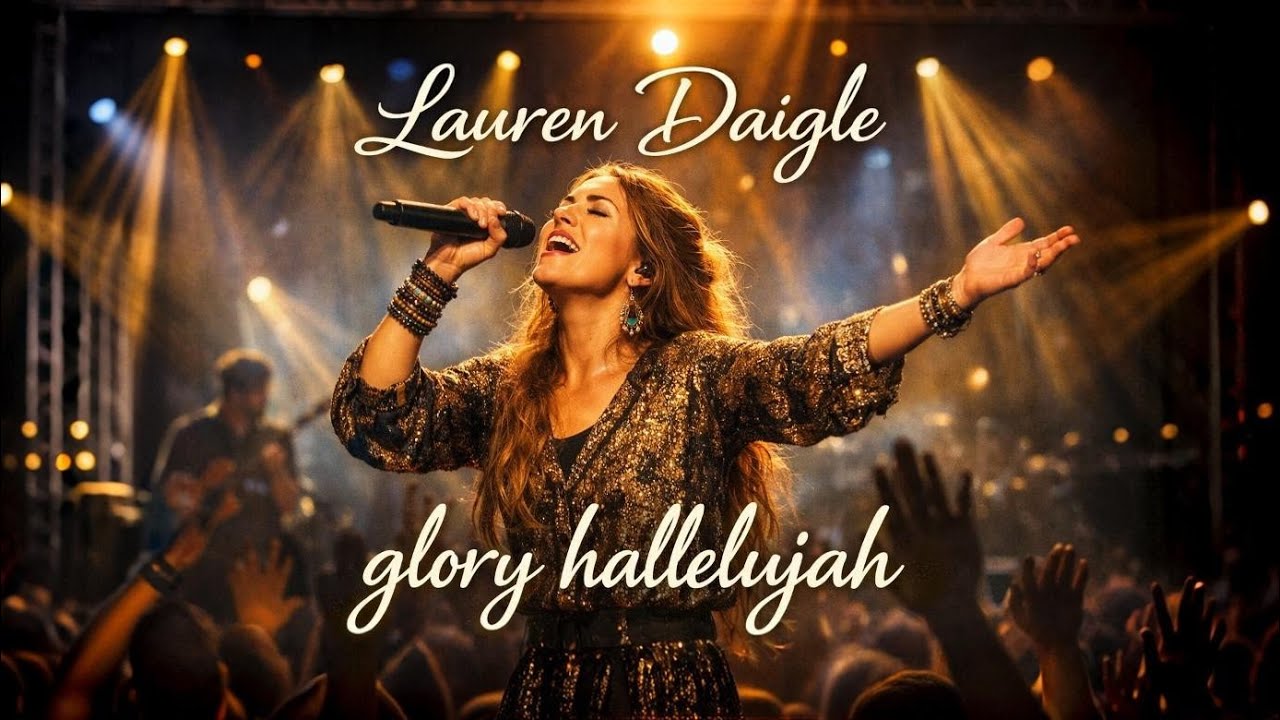 Glory Hallelujah 🙌 Soul-Stirring Worship Song | Inspired by Lauren Daigle
