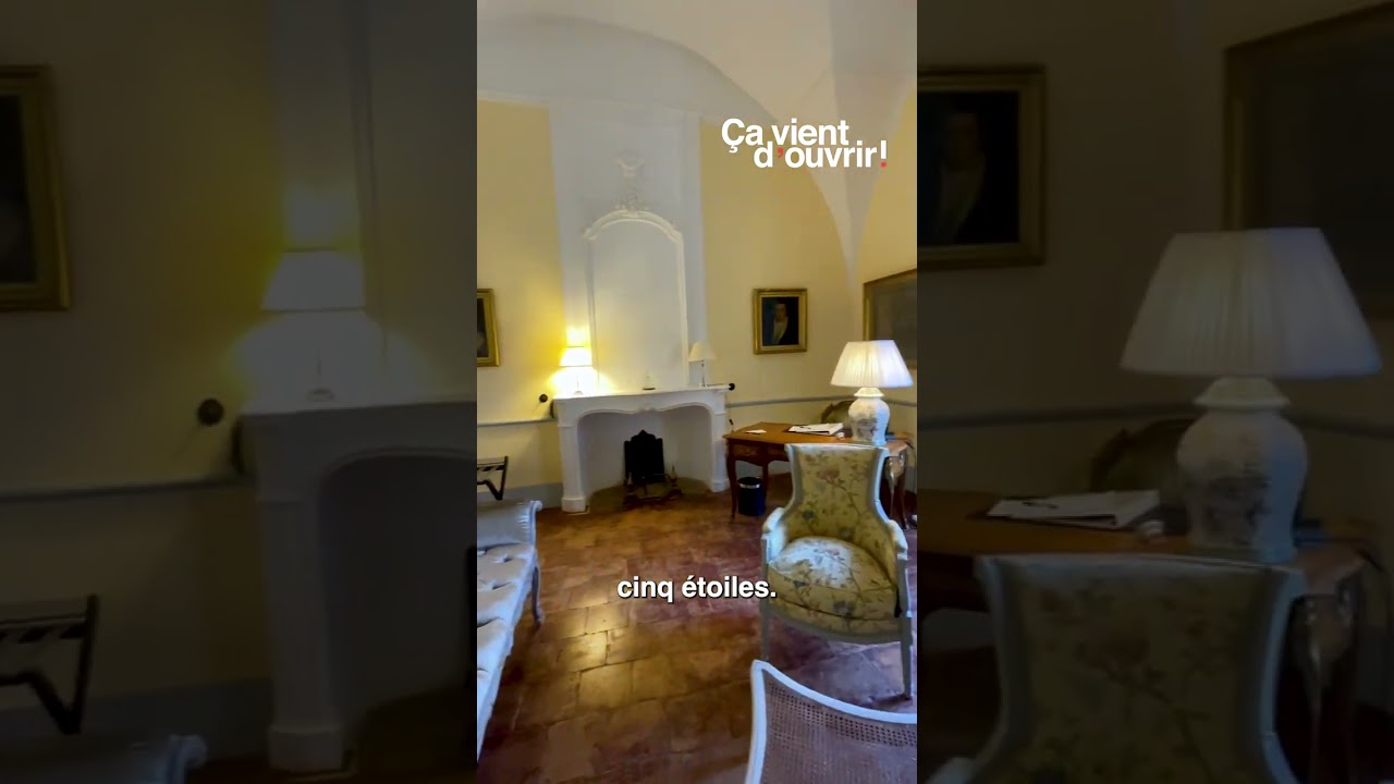 Nouvel hôtel Château de Collias l Ça Vient d'Ouvrir