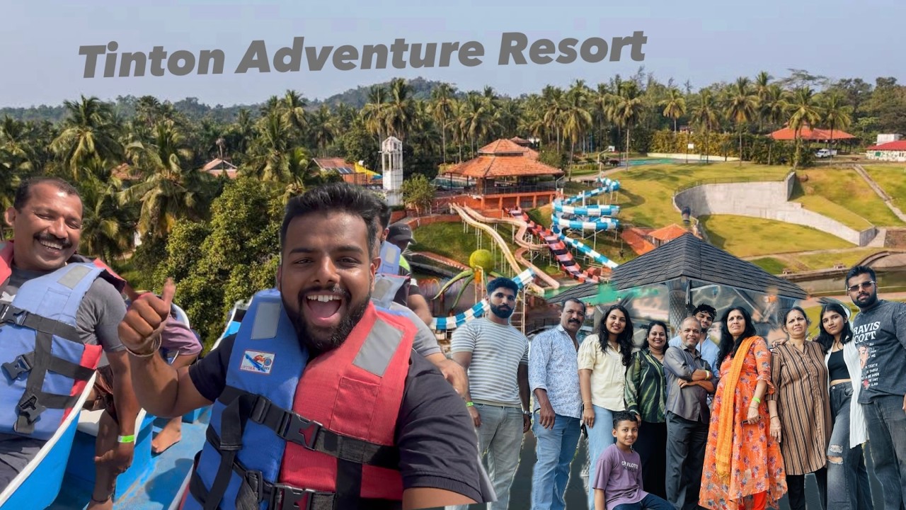 A Day Spent Well At Tinton Resort Kundapura 😍| Crazy Adventure & Fun 🤩
