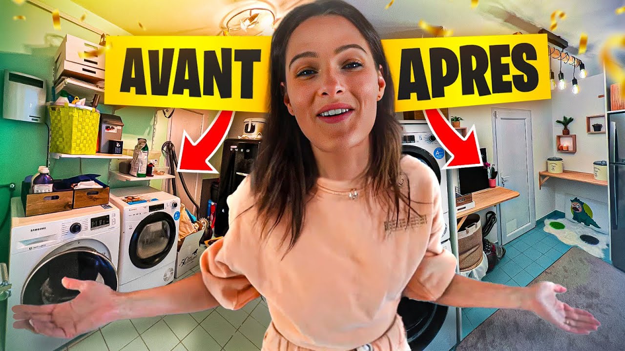 24H pour refaire toute ma buanderie 👷🏻‍♀️