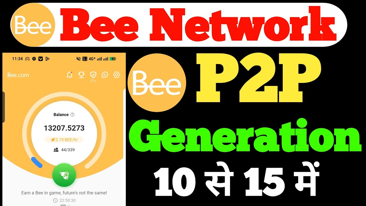 P2P Start | Bee Network Generation Coin | Bee Network New Update Today | Pi Latest News Today | 