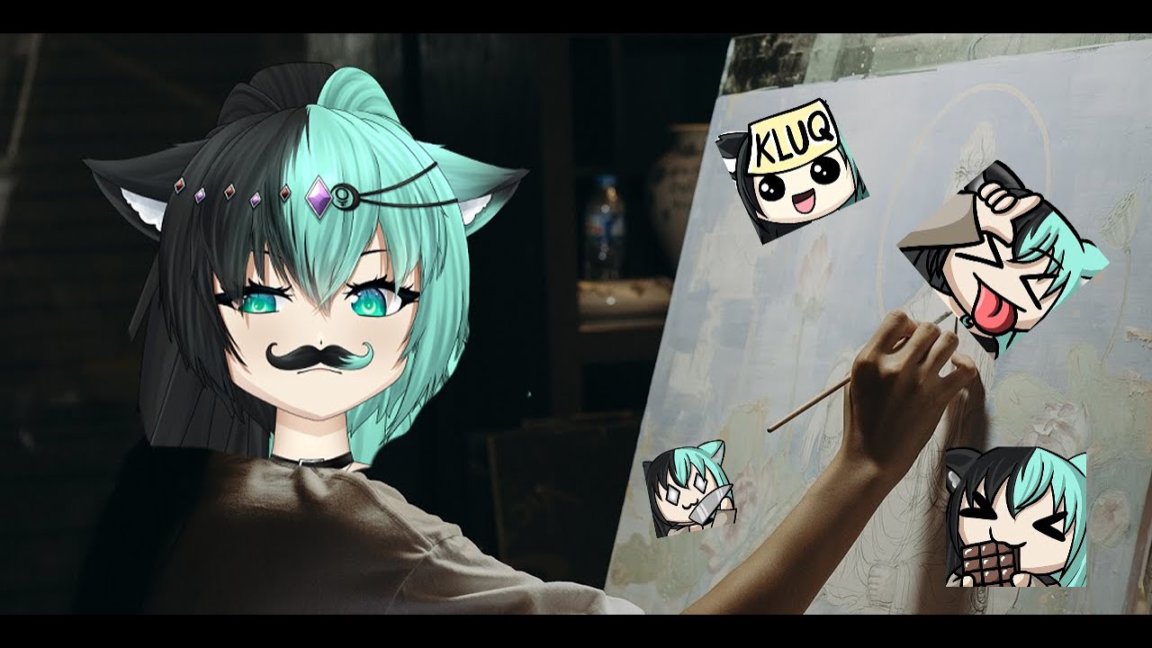 ☽°•. Vtuber baut ein Klemmbaustein - Set CuteMoon Kätzchen :3