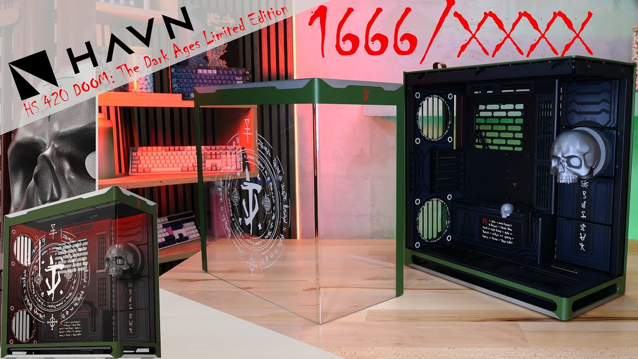 A legsötétebb PC ház, amit eddig bontottunk?! 😈 | DOOM Edition