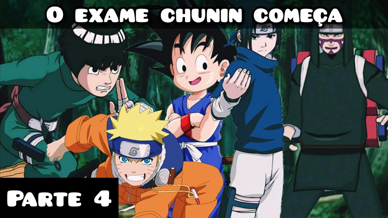 (Parte 4): O'que teria acontecido se Goku caisse no mundo de Naruto