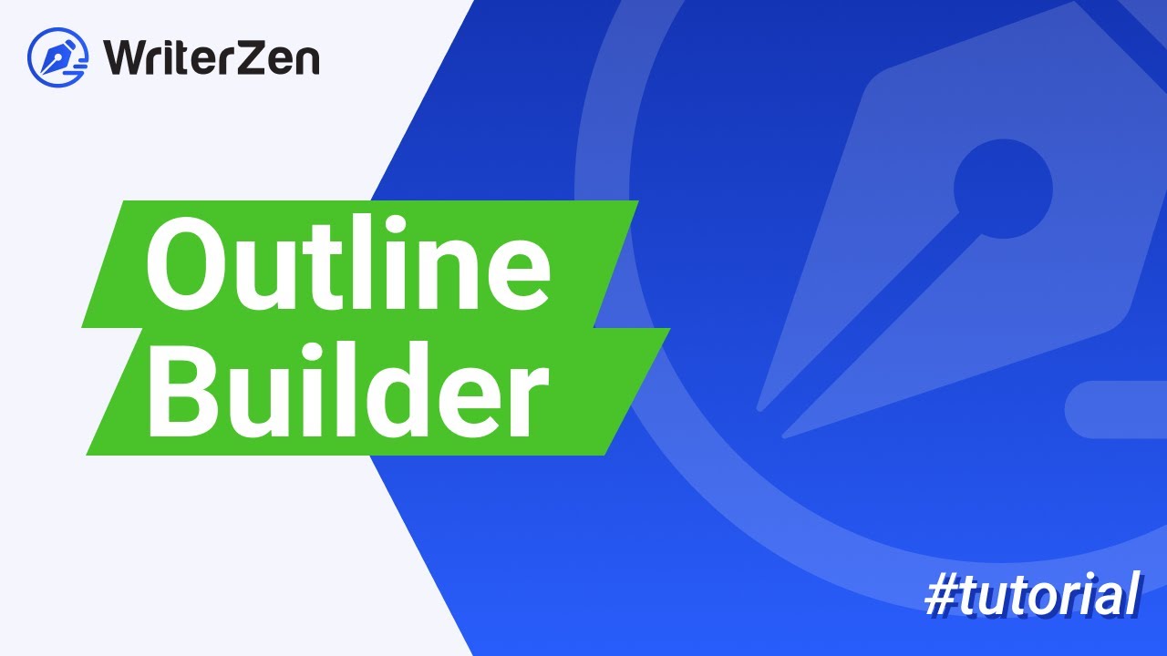 4.1. Writing An Outline With WriterZen? (Content Creator #1)