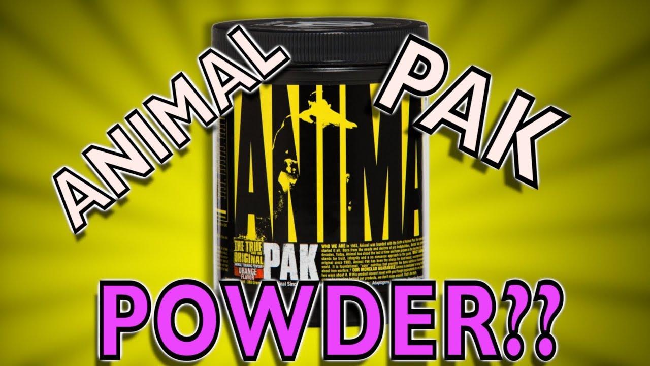 Animal Pak Powder By Universal Nutrition Review