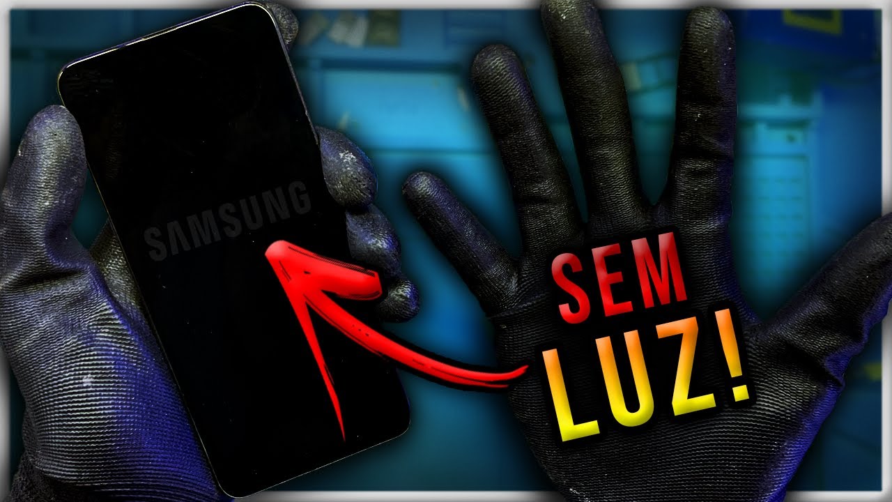 Galaxy A10 Sem Iluminação Na Tela! (Será Que Tem Jeito?)
