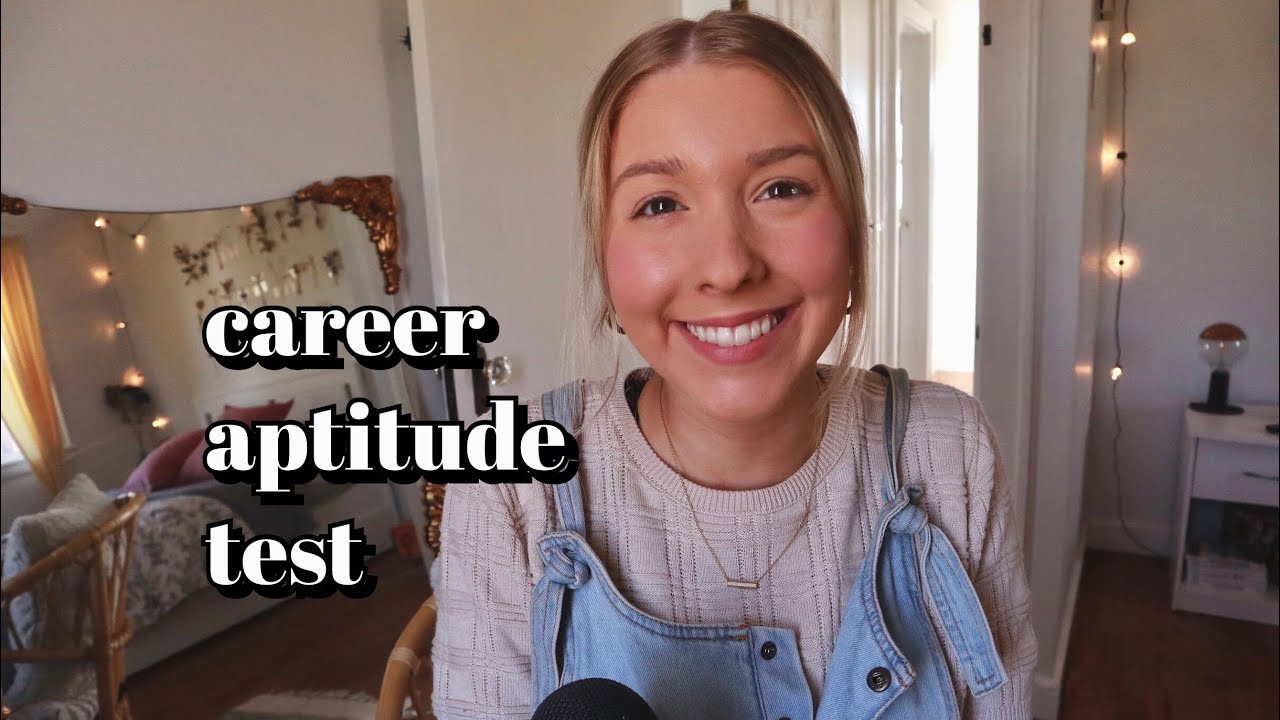 ASMR career aptitude test with school guidance counsellor