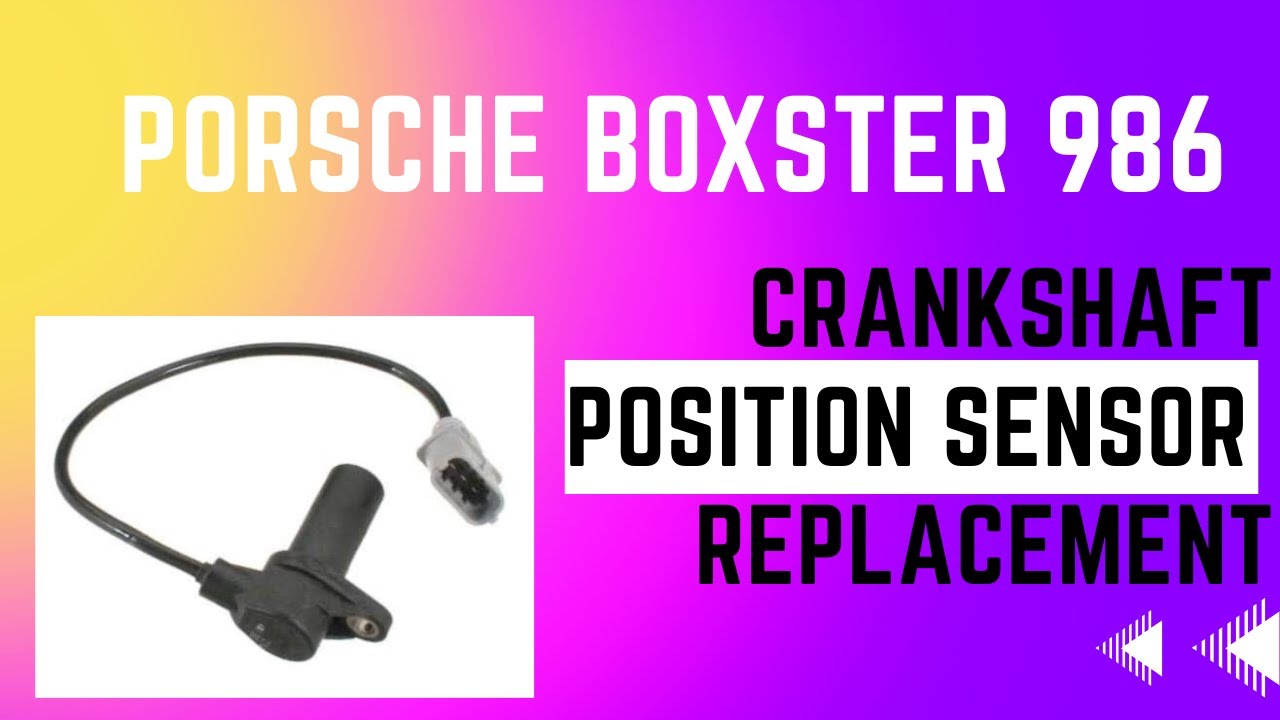 DIY Porsche 986 Boxster Crankshaft Positioning Sensor Replacement #porsche #986